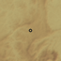 Shaded relief of the 59 km around Caeté, drawn from the GMTED2010 grid