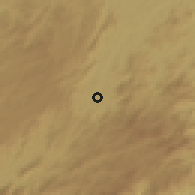 Shaded relief of the 58 km around Cambuí, drawn from the GMTED2010 grid