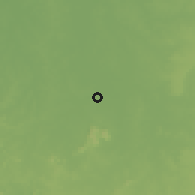 Shaded relief of the 60 km around Campo Maior, drawn from the GMTED2010 grid