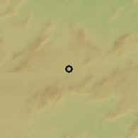 Shaded relief of the 60 km around Caruaru, drawn from the GMTED2010 grid