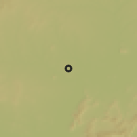 Shaded relief of the 60 km around Casa Nova, drawn from the GMTED2010 grid