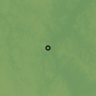 Shaded relief of the 60 km around Coelho Neto, drawn from the GMTED2010 grid