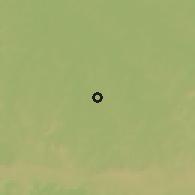 Shaded relief of the 60 km around Colíder, drawn from the GMTED2010 grid