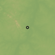 Shaded relief of the 60 km around Conceição do Araguaia, drawn from the GMTED2010 grid