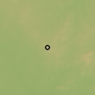 Shaded relief of the 60 km around Conceição do Coité, drawn from the GMTED2010 grid