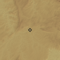 Shaded relief of the 58 km around Congonhas, drawn from the GMTED2010 grid