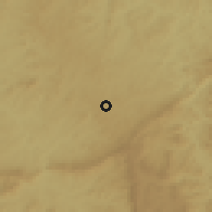 Shaded relief of the 59 km around Contagem, drawn from the GMTED2010 grid