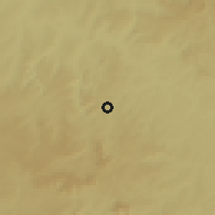 Shaded relief of the 58 km around Descalvado, drawn from the GMTED2010 grid