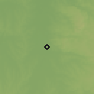 Shaded relief of the 56 km around Dom Pedrito, drawn from the GMTED2010 grid