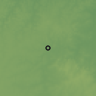 Shaded relief of the 60 km around Esperantina, drawn from the GMTED2010 grid