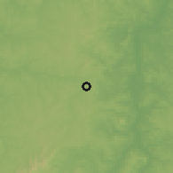 Shaded relief of the 60 km around Estreito, drawn from the GMTED2010 grid