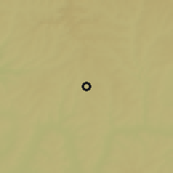Shaded relief of the 59 km around Frutal, drawn from the GMTED2010 grid