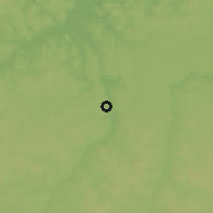Shaded relief of the 60 km around Grajaú, drawn from the GMTED2010 grid