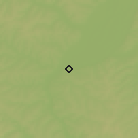 Shaded relief of the 58 km around Guaíra, drawn from the GMTED2010 grid