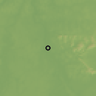 Shaded relief of the 60 km around Guajará-Mirim, drawn from the GMTED2010 grid