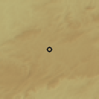 Shaded relief of the 58 km around Ibiúna, drawn from the GMTED2010 grid