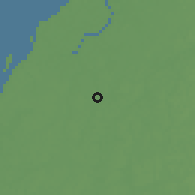 Shaded relief of the 60 km around Igarapé-Miri, drawn from the GMTED2010 grid