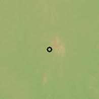 Shaded relief of the 60 km around Ipirá, drawn from the GMTED2010 grid