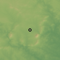 Shaded relief of the 60 km around Itabaiana, drawn from the GMTED2010 grid