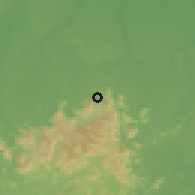 Shaded relief of the 60 km around Itapipoca, drawn from the GMTED2010 grid
