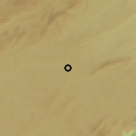 Shaded relief of the 58 km around Itaquaquecetuba, drawn from the GMTED2010 grid