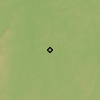 Shaded relief of the 60 km around Araguaína, drawn from the GMTED2010 grid