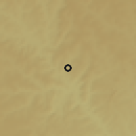 Shaded relief of the 59 km around Jataí, drawn from the GMTED2010 grid