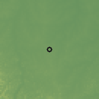 Shaded relief of the 60 km around Lago da Pedra, drawn from the GMTED2010 grid