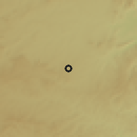 Shaded relief of the 60 km around Lajedo, drawn from the GMTED2010 grid