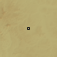 Shaded relief of the 58 km around Leme, drawn from the GMTED2010 grid