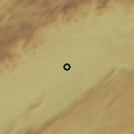 Shaded relief of the 58 km around Lorena, drawn from the GMTED2010 grid