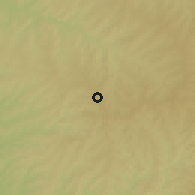 Shaded relief of the 58 km around Mandaguari, drawn from the GMTED2010 grid