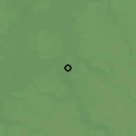 Shaded relief of the 60 km around Maués, drawn from the GMTED2010 grid