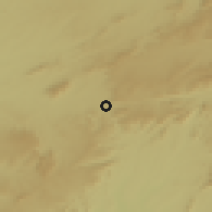 Shaded relief of the 60 km around Arcoverde, drawn from the GMTED2010 grid