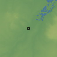 Shaded relief of the 60 km around Mossoró, drawn from the GMTED2010 grid