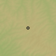 Shaded relief of the 58 km around Nova Esperança, drawn from the GMTED2010 grid