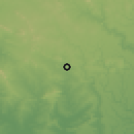 Shaded relief of the 60 km around Palmeira dos Índios, drawn from the GMTED2010 grid