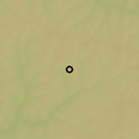 Shaded relief of the 58 km around Paraguaçu Paulista, drawn from the GMTED2010 grid