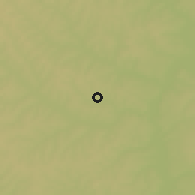 Shaded relief of the 59 km around Paranaíba, drawn from the GMTED2010 grid