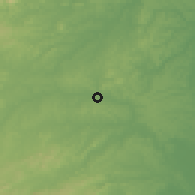 Shaded relief of the 60 km around Paudalho, drawn from the GMTED2010 grid