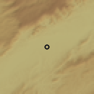 Shaded relief of the 58 km around Pindamonhangaba, drawn from the GMTED2010 grid