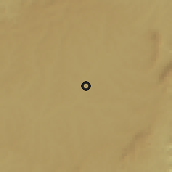 Shaded relief of the 57 km around Pinhais, drawn from the GMTED2010 grid