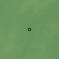 Shaded relief of the 60 km around Pinheiro, drawn from the GMTED2010 grid