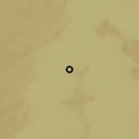 Shaded relief of the 59 km around Pirapora, drawn from the GMTED2010 grid