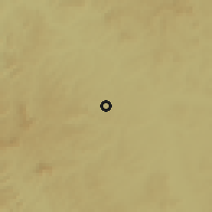 Shaded relief of the 58 km around Pirassununga, drawn from the GMTED2010 grid