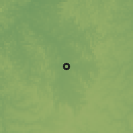 Shaded relief of the 60 km around Presidente Dutra, drawn from the GMTED2010 grid