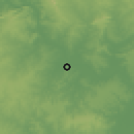 Shaded relief of the 60 km around Propriá, drawn from the GMTED2010 grid