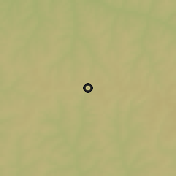 Shaded relief of the 58 km around Rancharia, drawn from the GMTED2010 grid