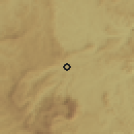 Shaded relief of the 59 km around Barão de Cocais, drawn from the GMTED2010 grid