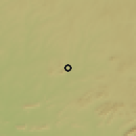 Shaded relief of the 60 km around Salgueiro, drawn from the GMTED2010 grid
